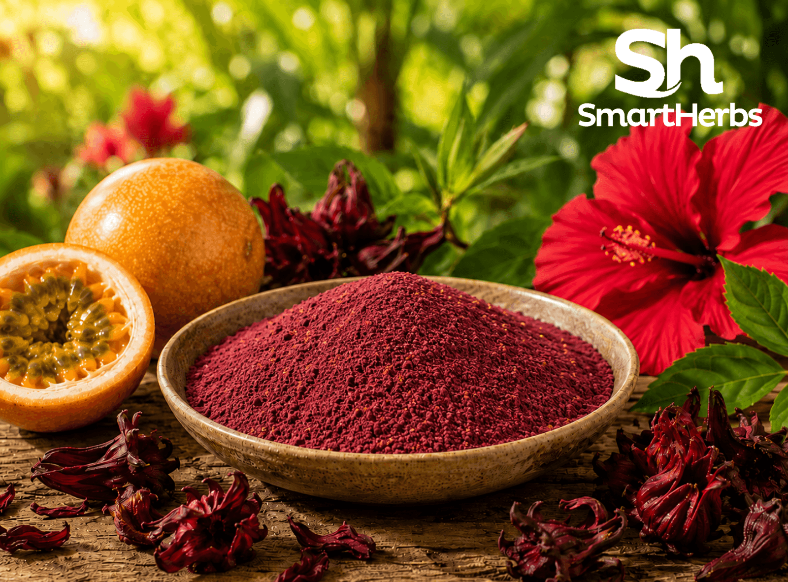 SmartHerbs®  Flor de Jamaica & Maracuyá 